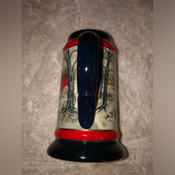 Budweiser Beer Stein Mug 1990 Budweiser beer-stein pre-owned - Picture 14 of 14